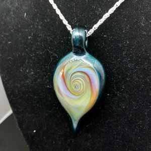 Glass pendant